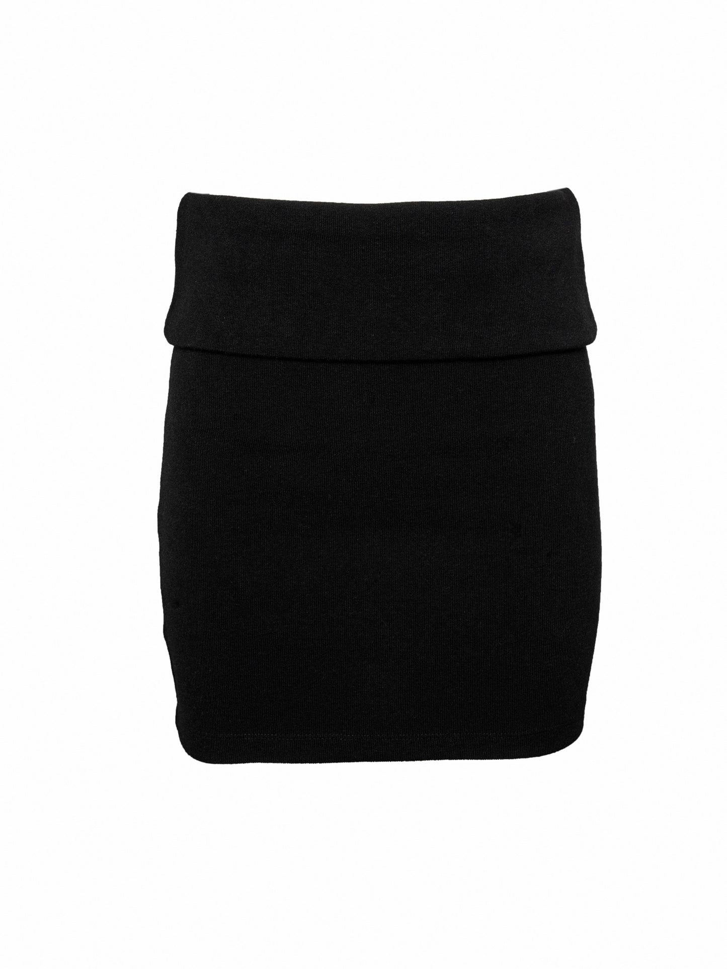 knit mini skirt