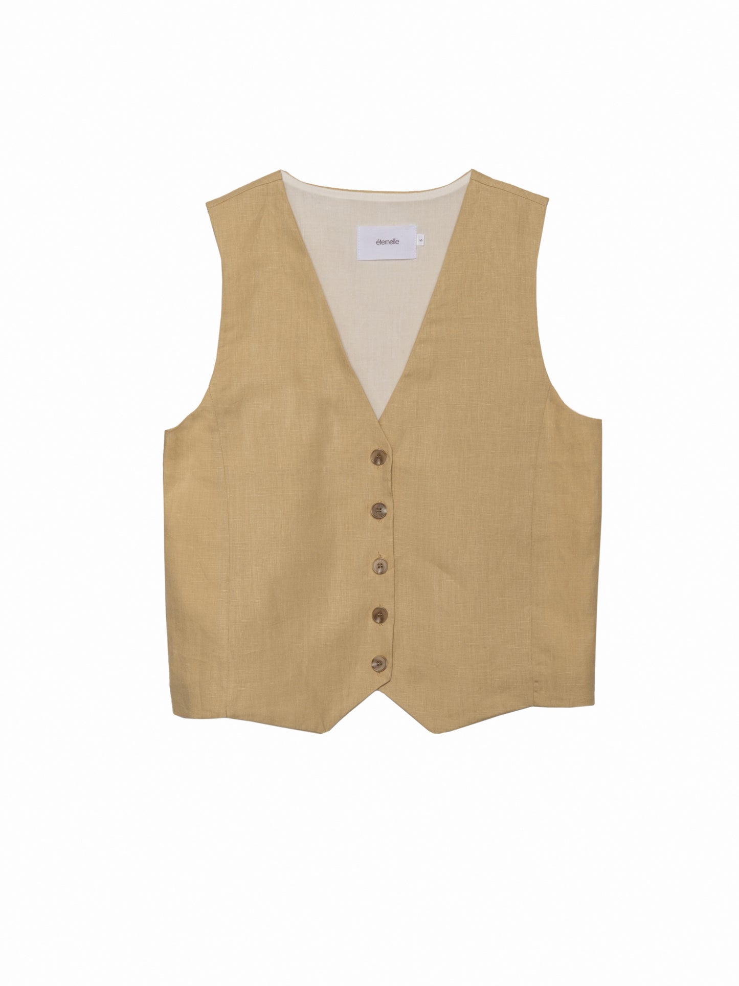 Linen vest