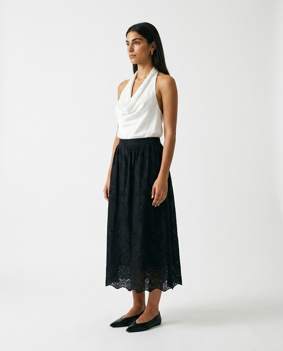 lace skirt éternelle - profile