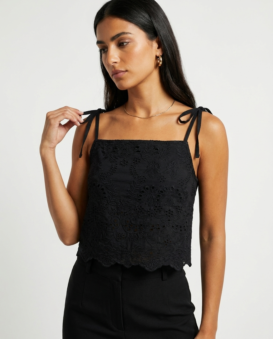 lace top éternelle - detail