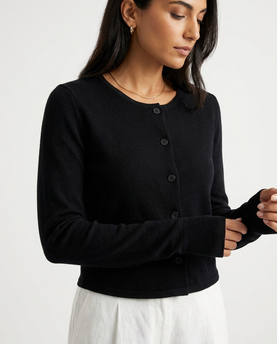 classic cardigan éternelle - detail