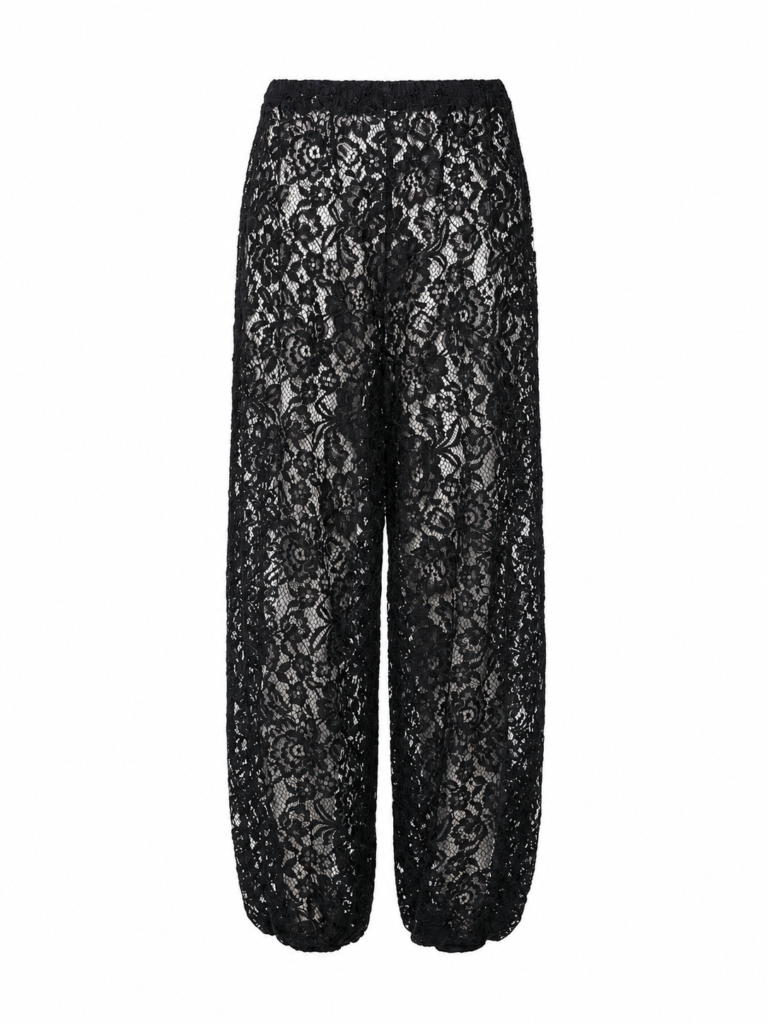 Lace balloon pants