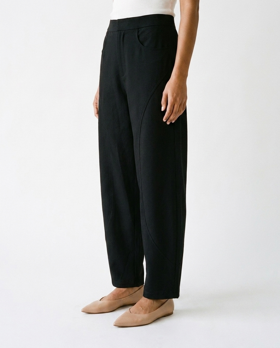 Tailored Barrel pants éternelle - detail