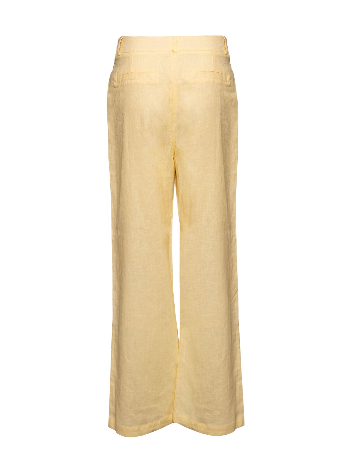 Loose linen Pants - Yellow