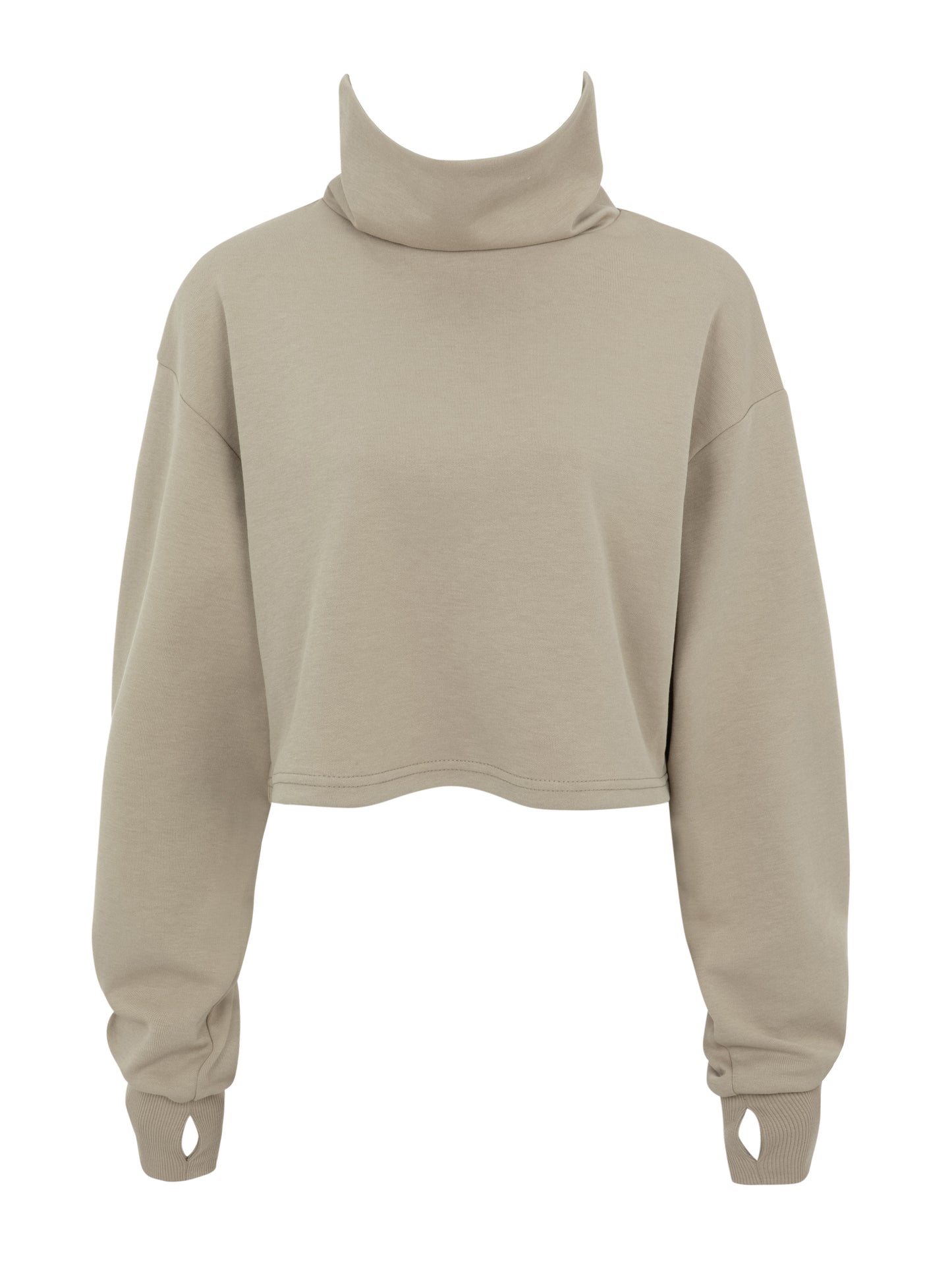 cropped golf sweater