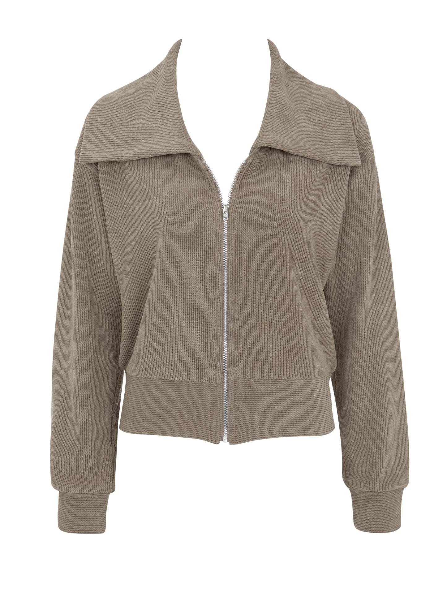 Corduroy texture sweater