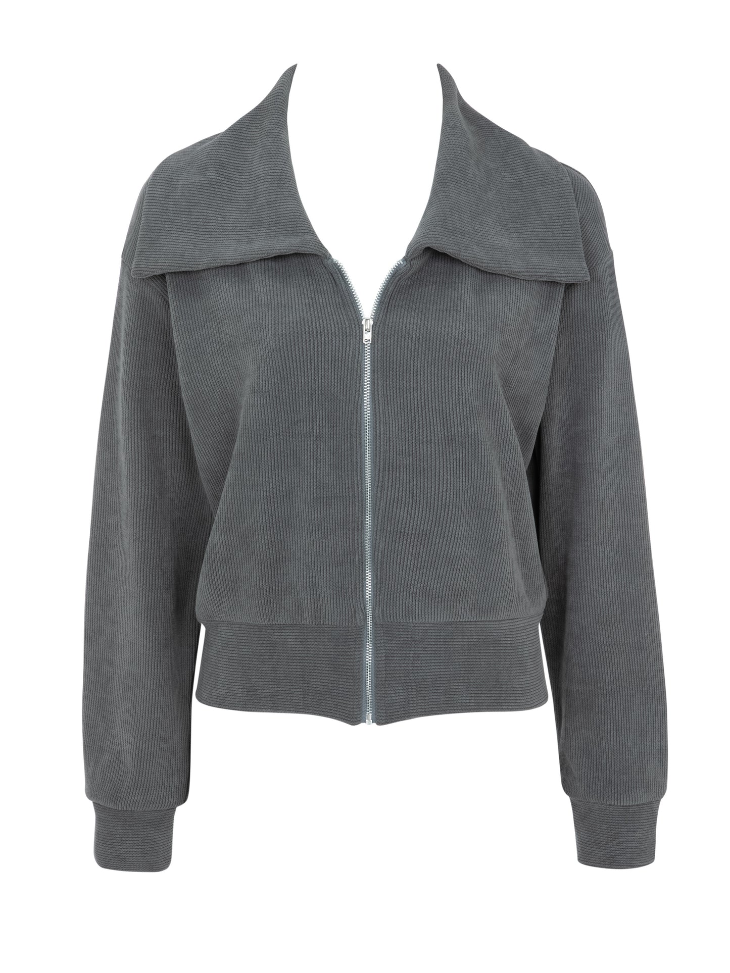 Corduroy texture sweater