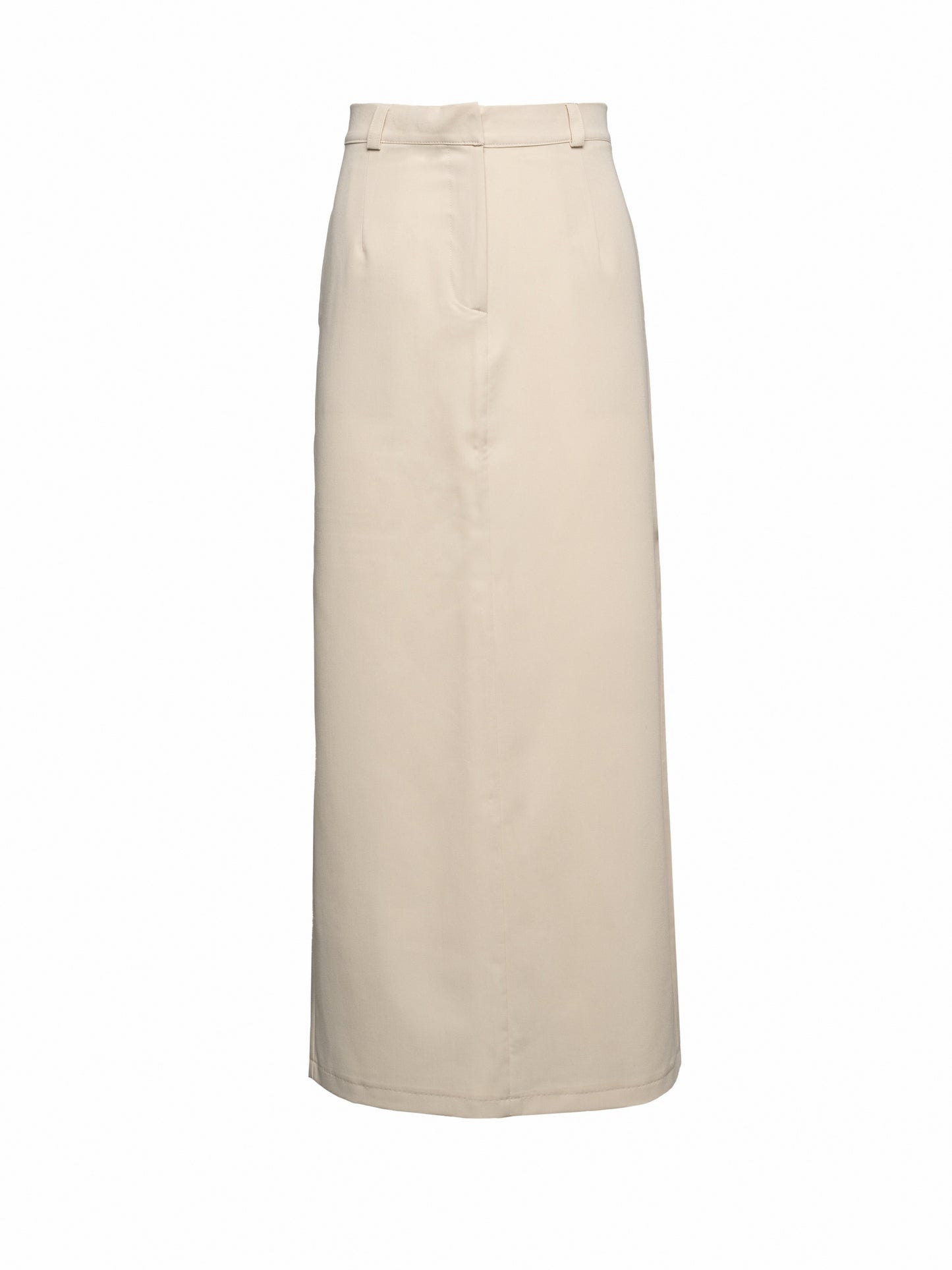 Tailored maxi skirt