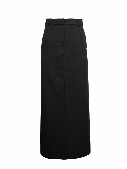 Tailored maxi skirt