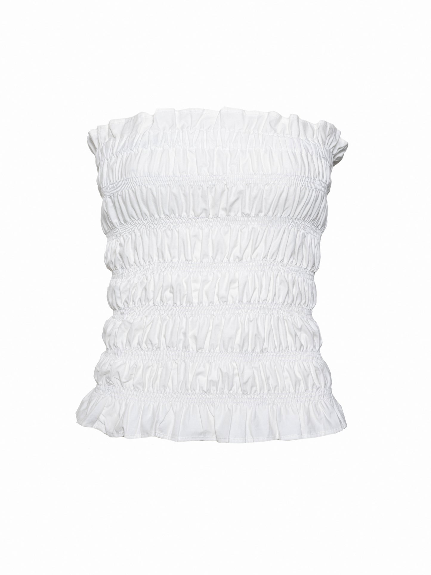 Strapless top