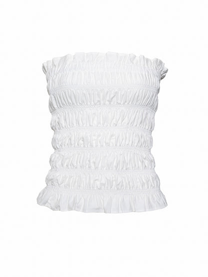 Strapless top