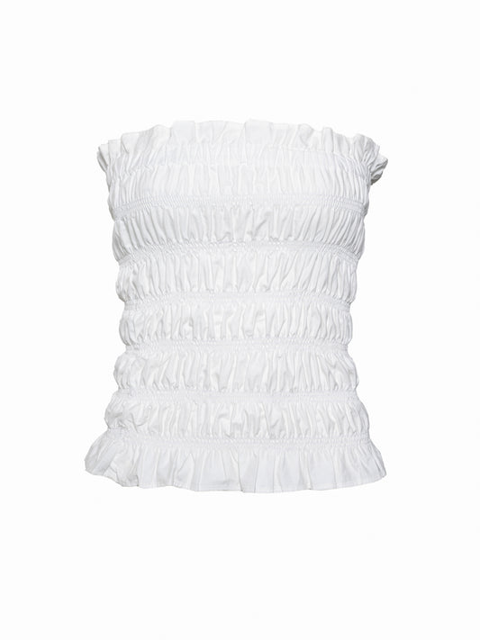 Strapless top