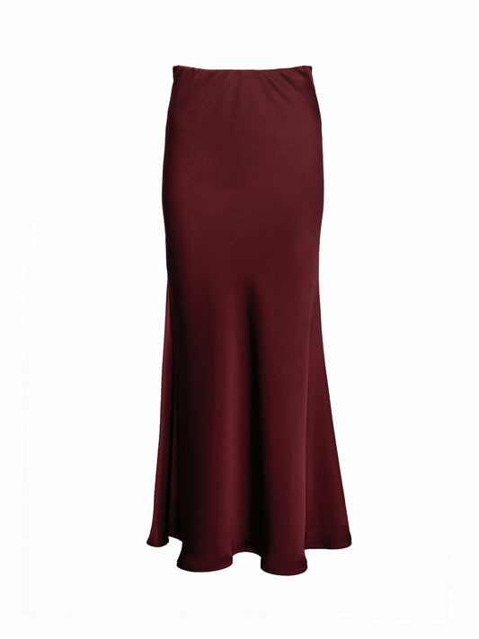 Monaco Skirt Burgundy