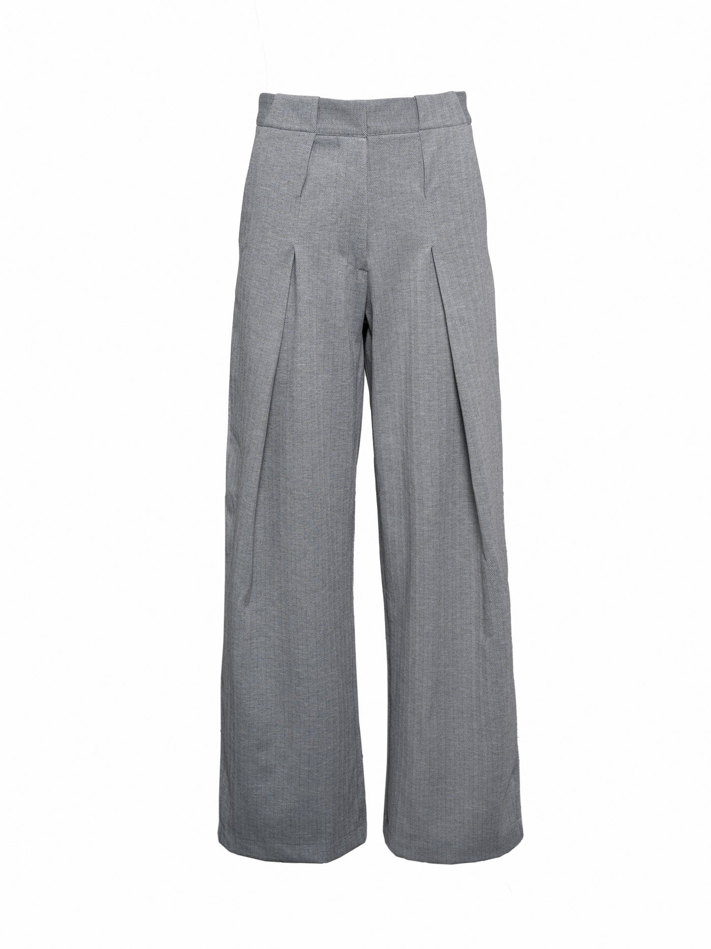 wide leg tailored pants