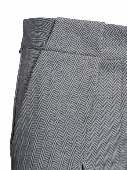 wide leg tailored pants
