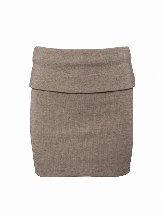 knit mini skirt