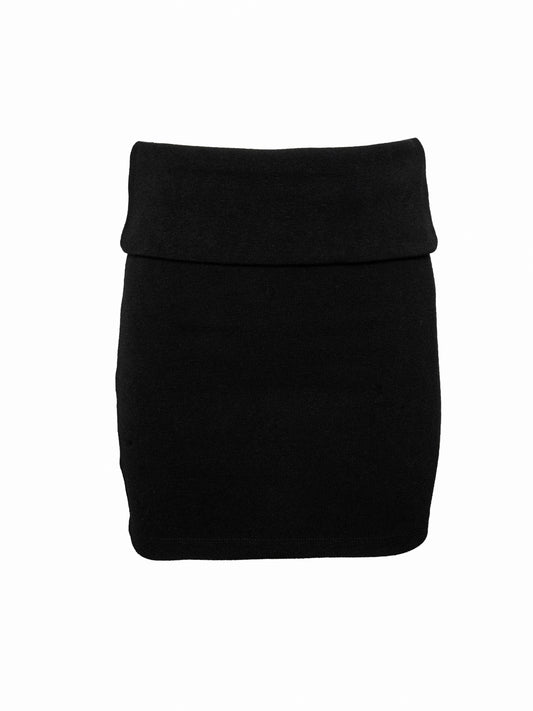 knit mini skirt