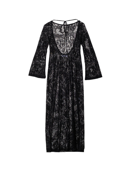 Lace beach dress