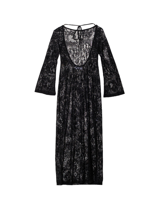 Lace beach dress