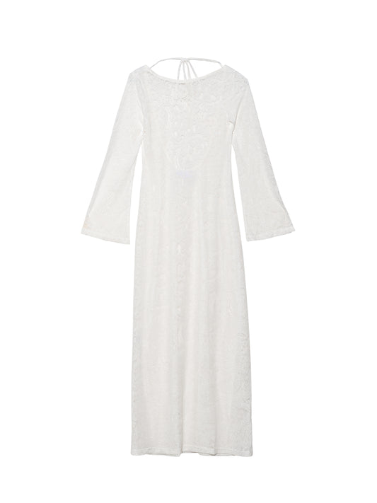Lace beach dress