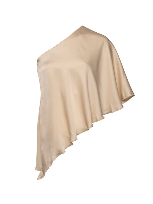 one shoulder flow top