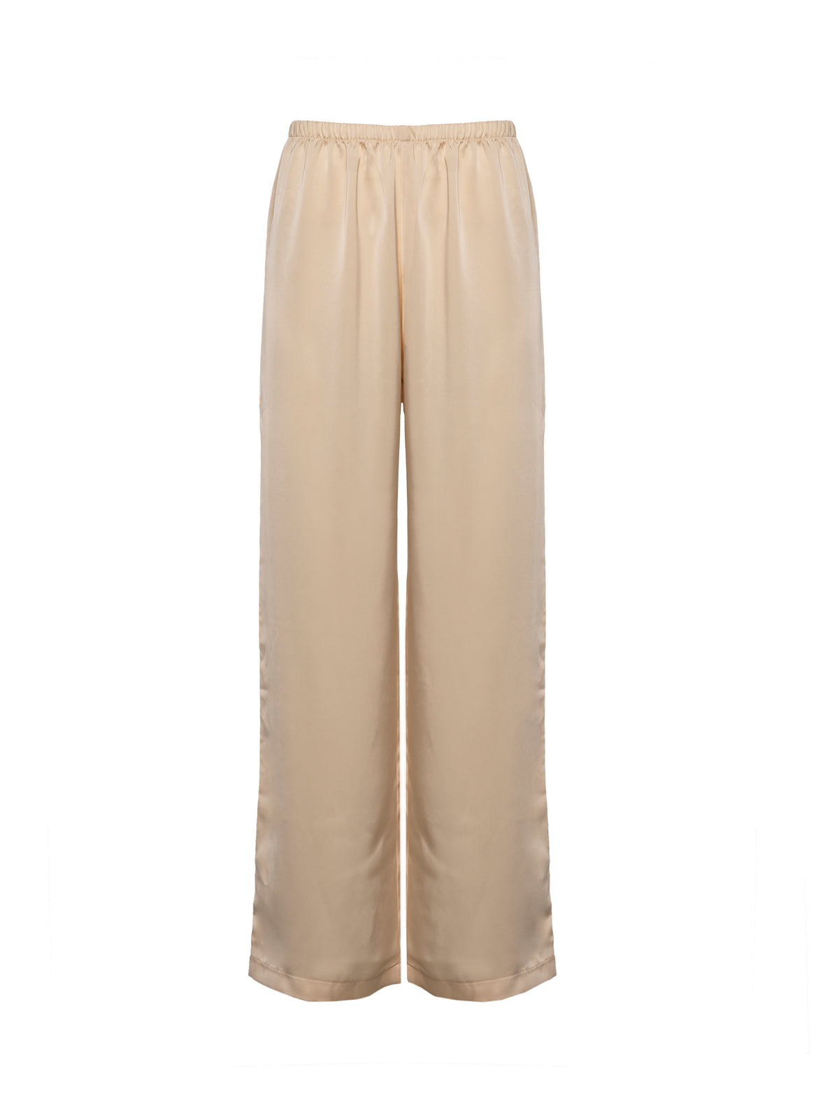 satin flow pants