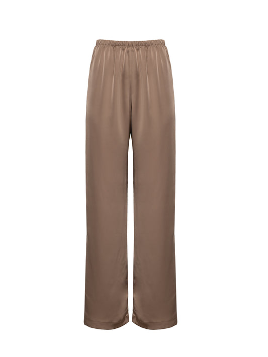 satin flow pants