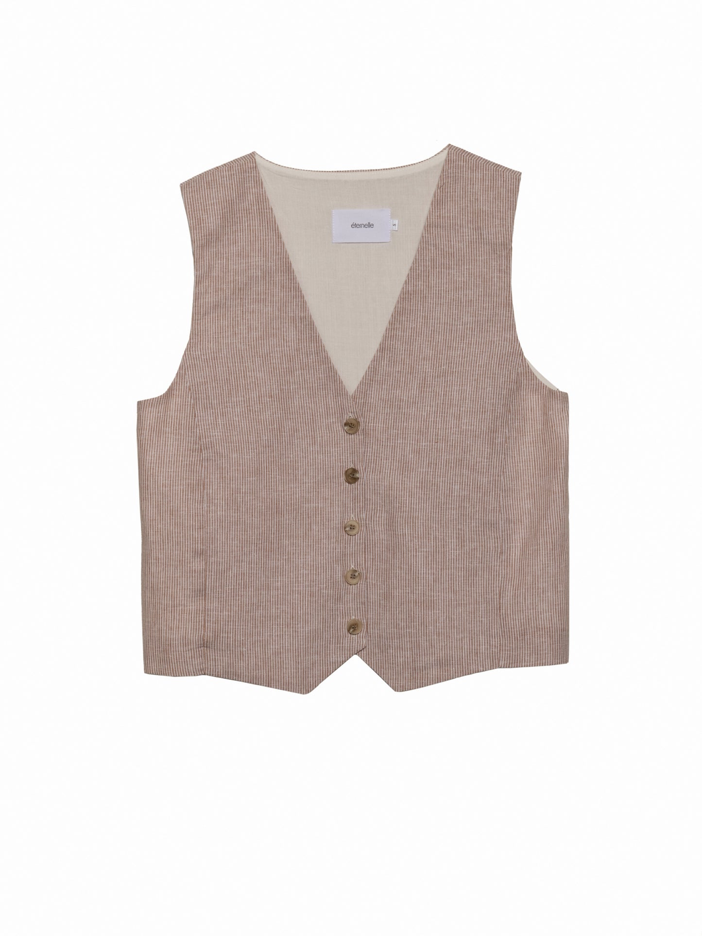 Linen vest