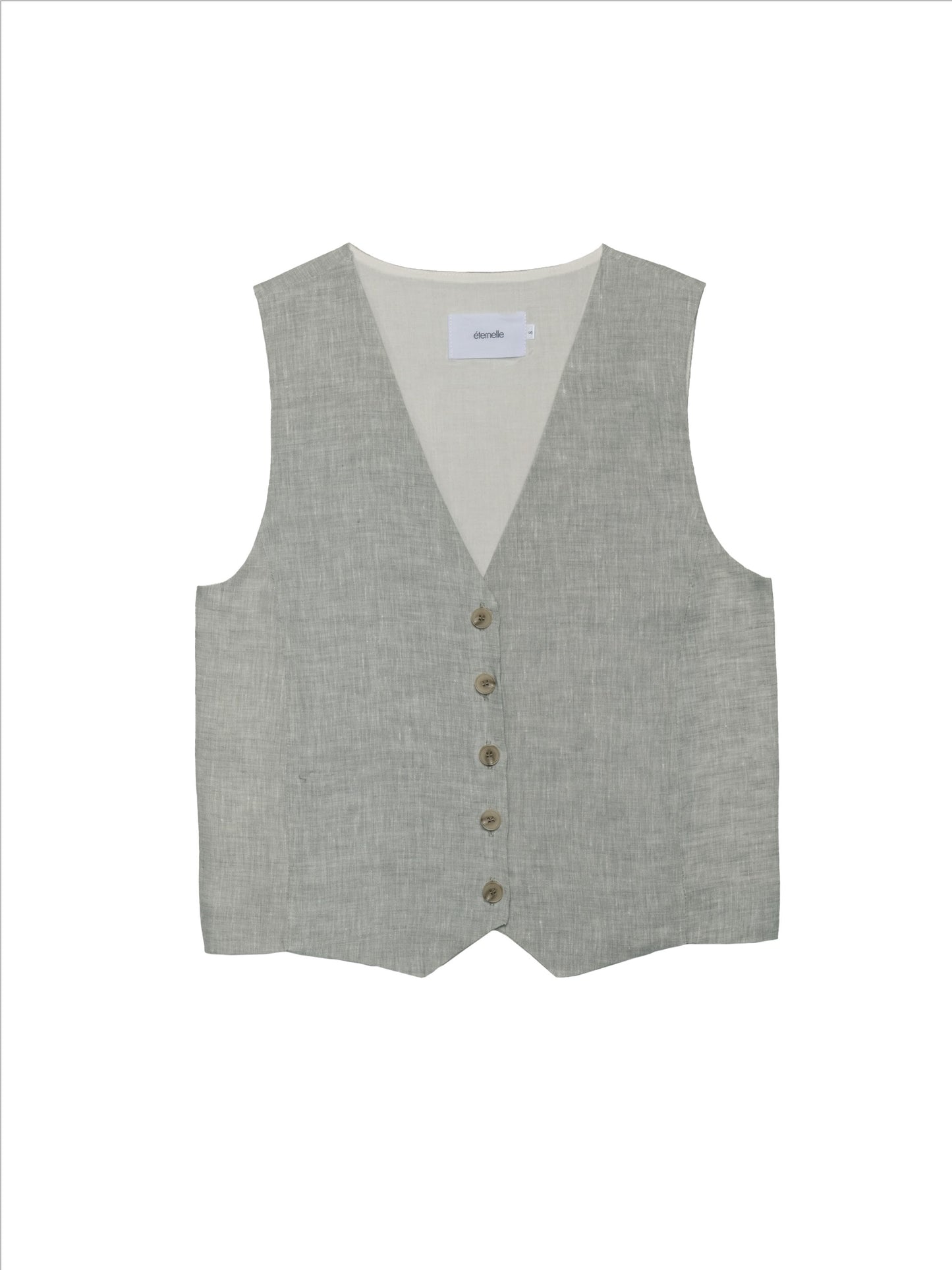 Linen vest