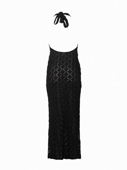open back beach dress