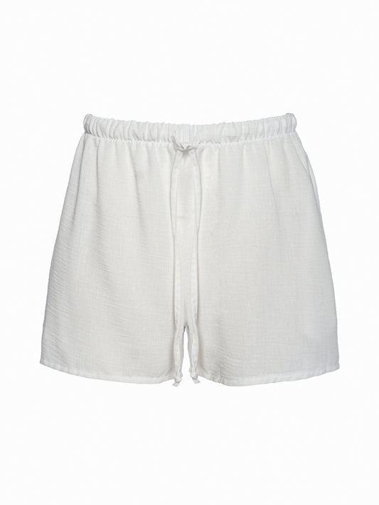 Linen-like short