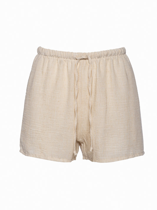 Linen-like short