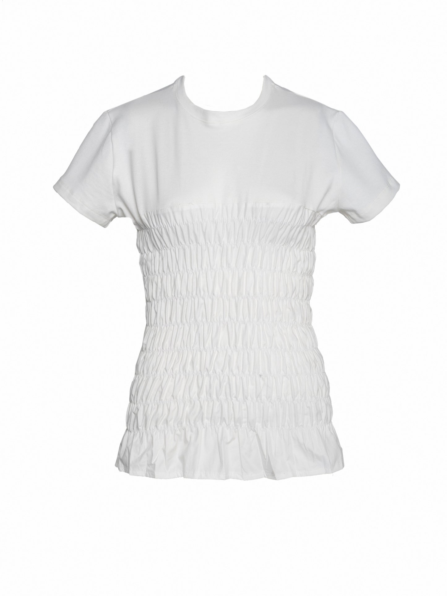 shirred top