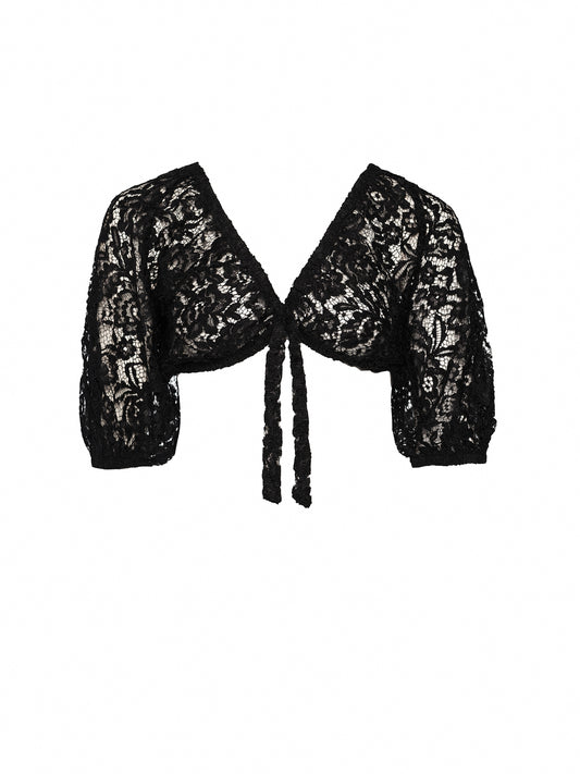 Cropped Lace top