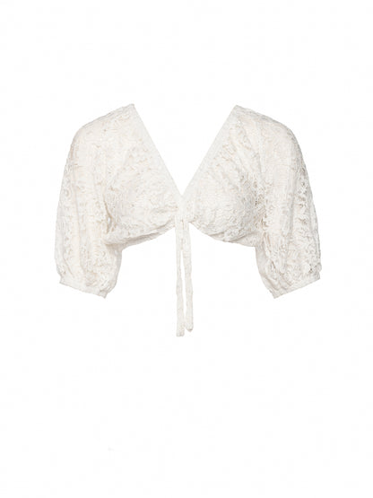 Cropped Lace top