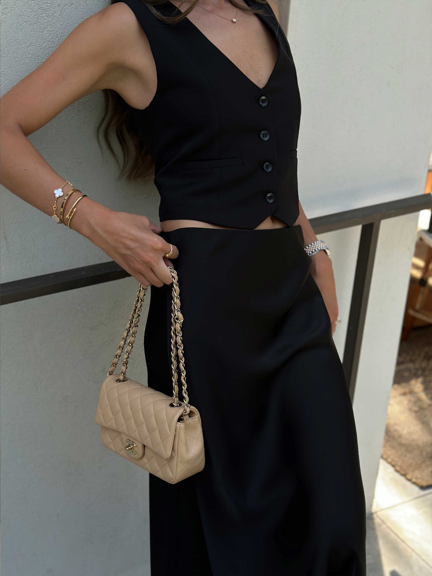 Tight Vest Black