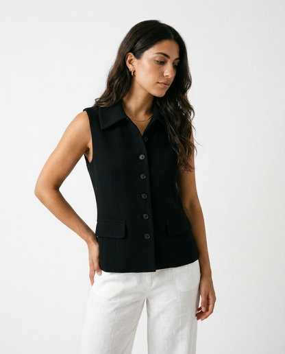 Classic vest éternelle - on model