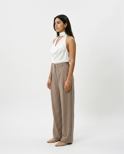 High waisted tailored pants éternelle - profile