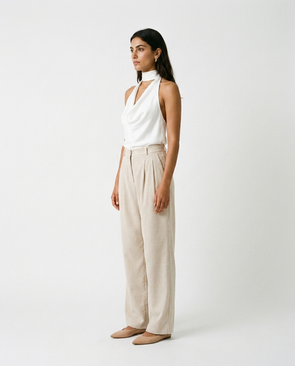 wide leg corduroy pants éternelle - profile