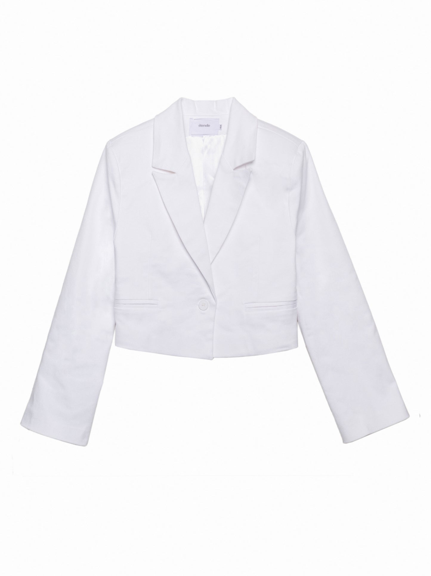 Jacket mid-rise White