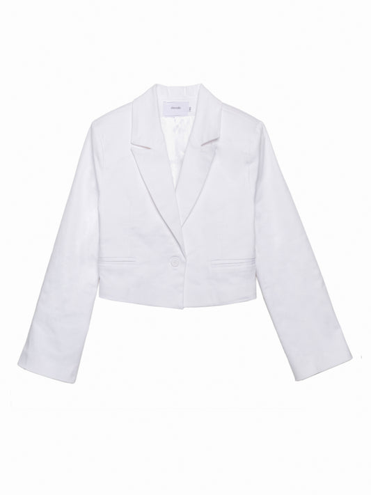 Jacket mid-rise White