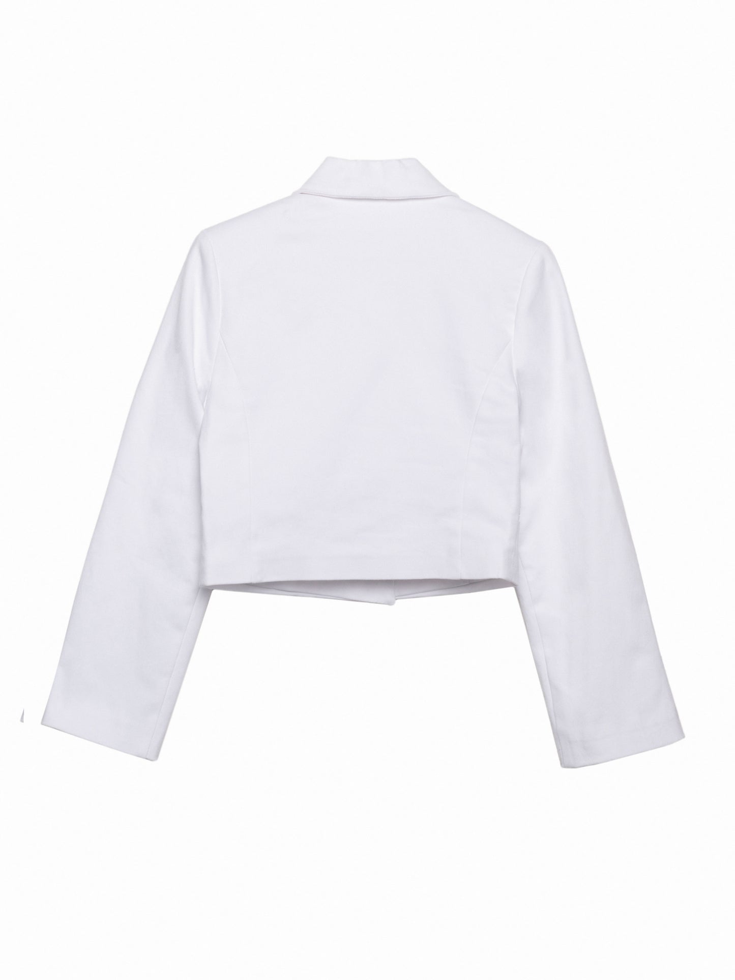 Jacket mid-rise White