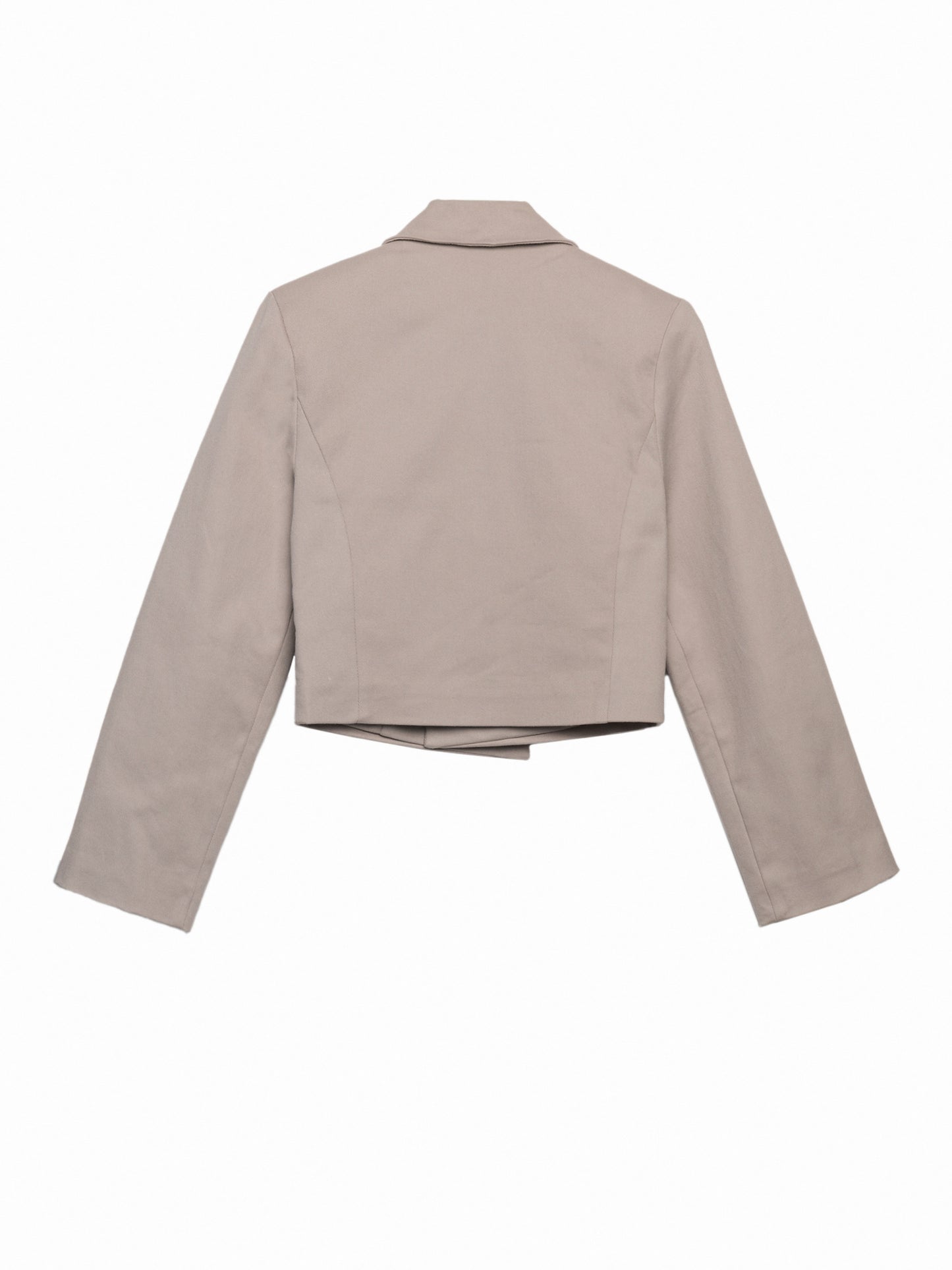 Jacket mid-rise stone