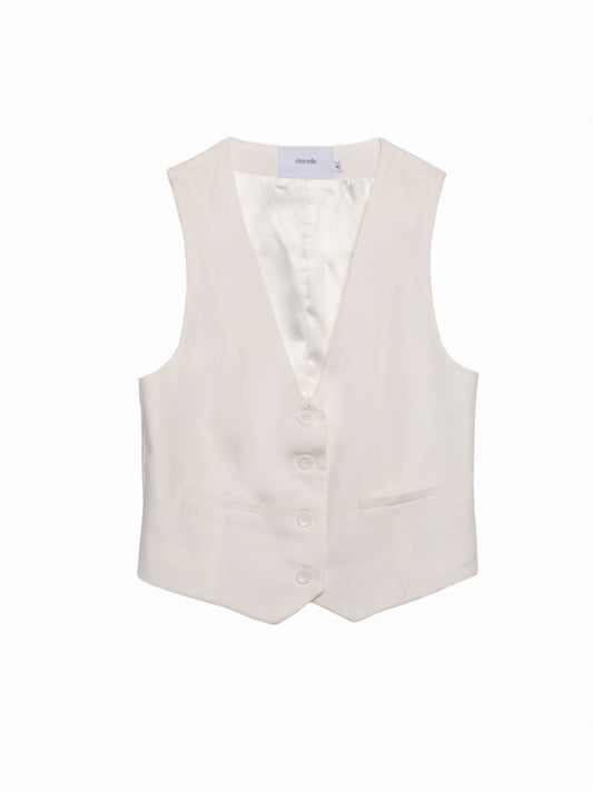 Tight Vest White