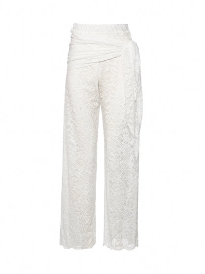 Side Tie Lace Pants