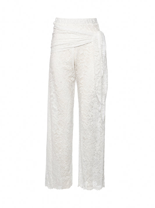 Side Tie Lace Pants