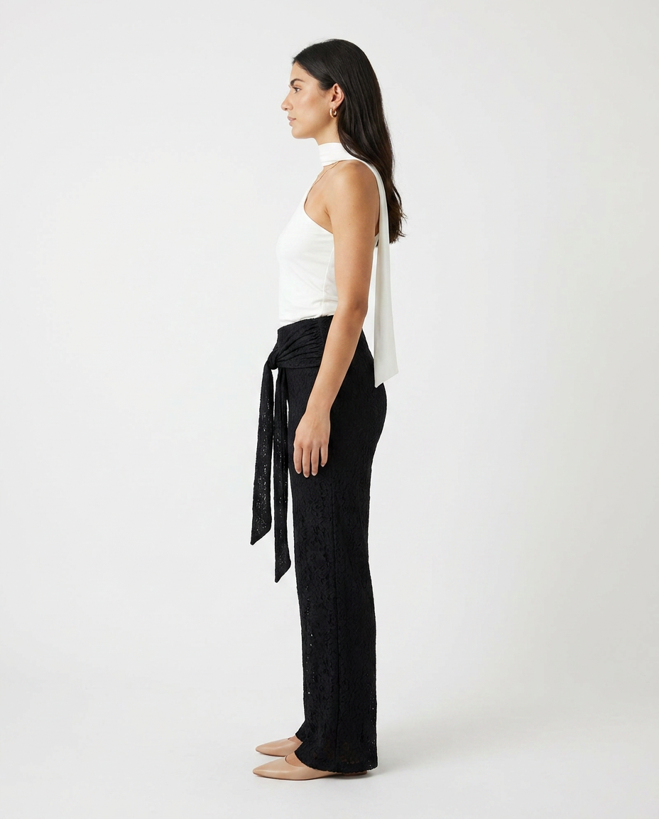 Side Tie Lace Pants éternelle - profile