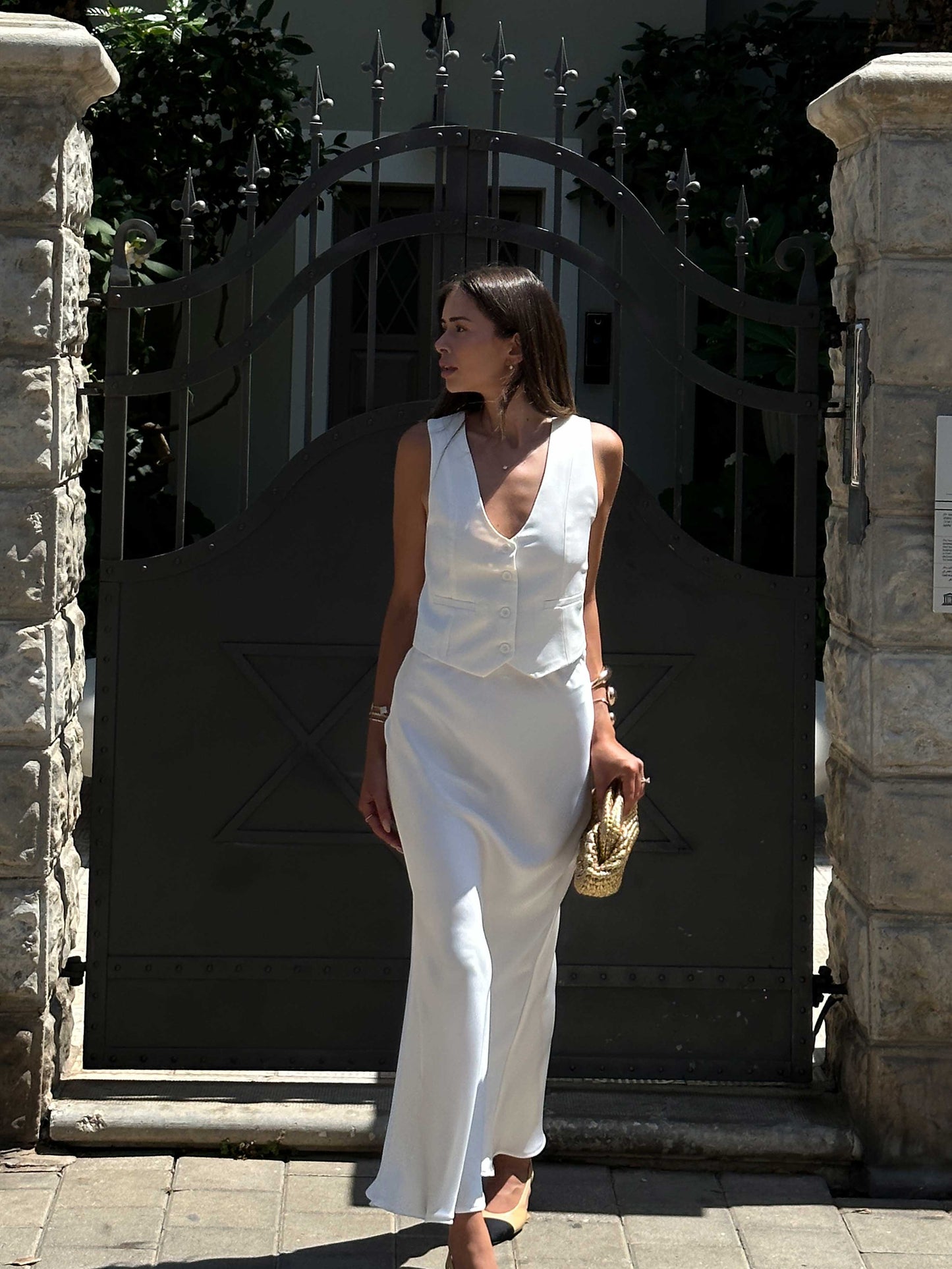 Monaco Skirt Cream